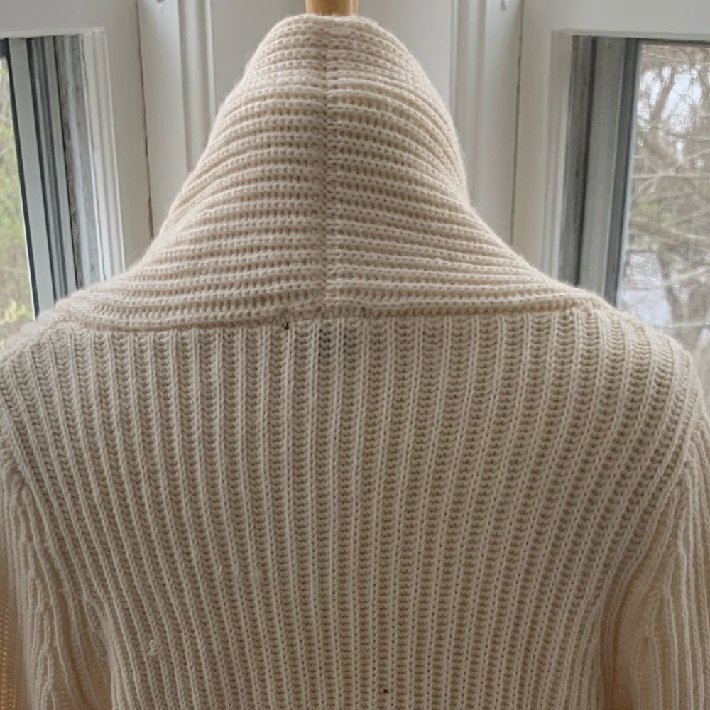 ANN TAYLOR cozy alpaca blend crossover cardigan - Picture 9 of 13